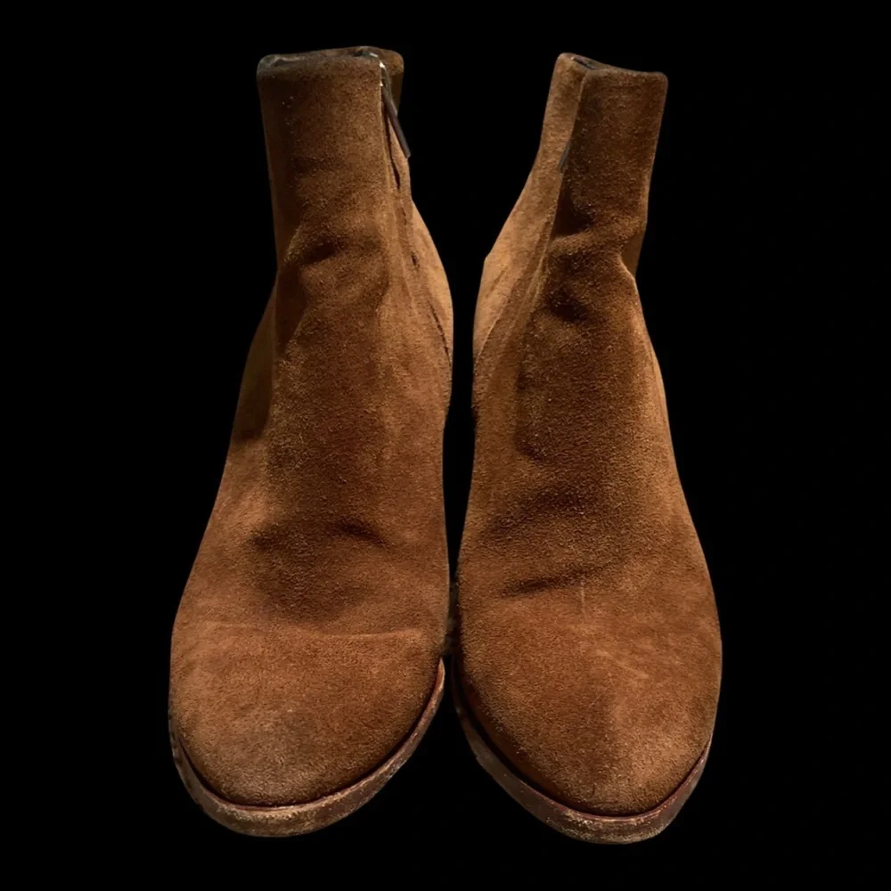 𝅺Alexander Wang Gabi Suede Tilt-Heel Bootie